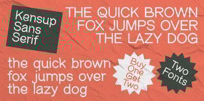 Kenzoo Supplies Font Poster 14