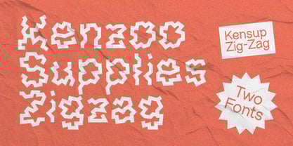 Kenzoo Supplies Font Poster 7