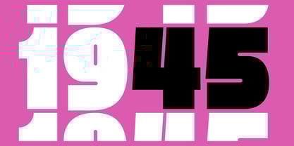 Boldet Font Poster 8