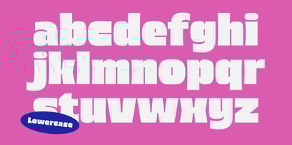 Boldet Font Poster 10