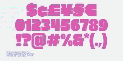 Boldet Font Poster 11