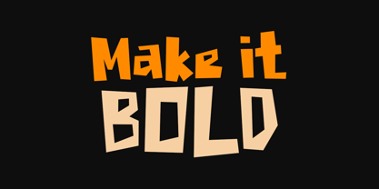 Cutzilla Font Poster 5