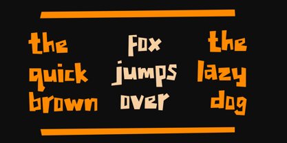 Cutzilla Font Poster 7