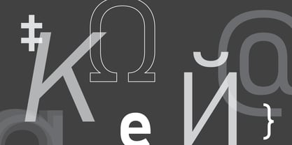 Grandview Font Poster 3