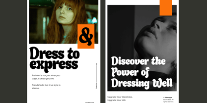 Rockout Font Poster 4