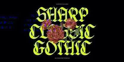 Manthra Klaussa Font Poster 3