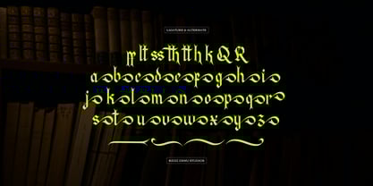 Manthra Klaussa Font Poster 12