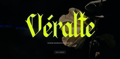 Manthra Klaussa Font Poster 6