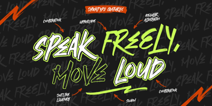 FlickWaver Font Poster 10