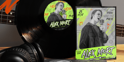 FlickWaver Font Poster 4