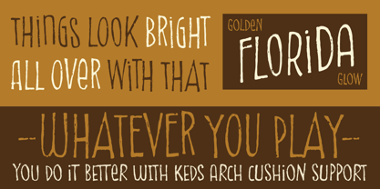 Peanut Sauce Font Poster 2