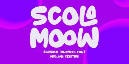 MC Scola Moow Font Poster 1