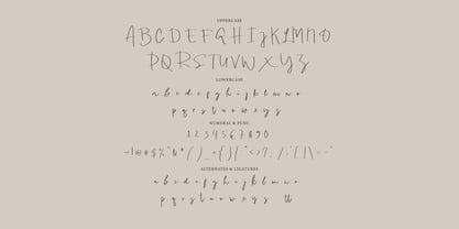 Mishella Signature Font Poster 4