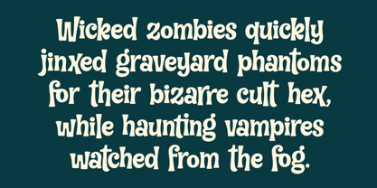 My Wednesday Nights Font Poster 8