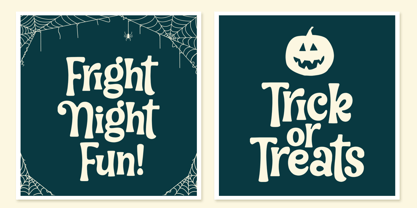 My Wednesday Nights Font Poster 2