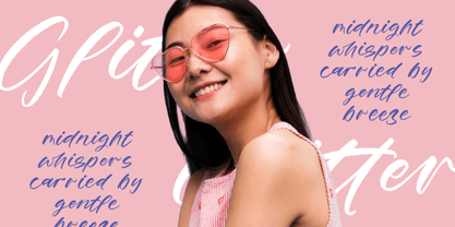 Breakup Galaxy Font Poster 11