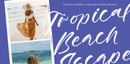 Breakup Galaxy Font Poster 3