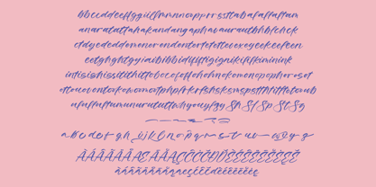 Breakup Galaxy Font Poster 14