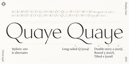 APN Ochra Font Poster 11