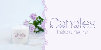 Lavendaine Font Poster 7