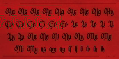 Lyveros Font Poster 11