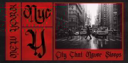 Lyveros Font Poster 8