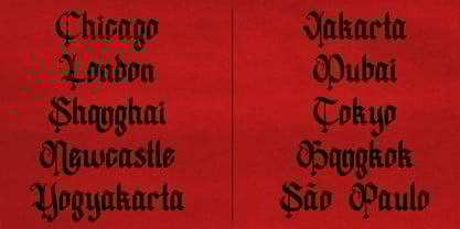 Lyveros Font Poster 2