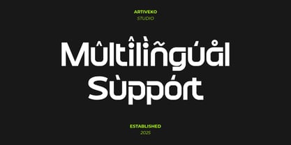 Goroda Font Poster 6