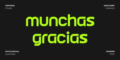 Goroda Font Poster 5