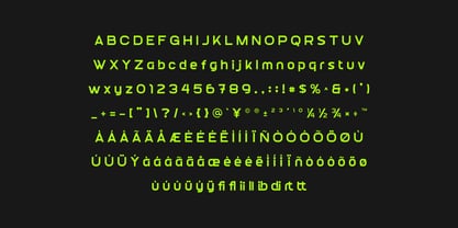 Goroda Font Poster 2