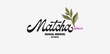 Midle time Font Poster 7