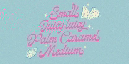 Midle time Font Poster 2