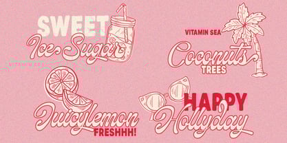 Midle time Font Poster 8