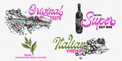 Midle time Font Poster 9