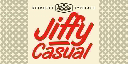 Jiffy Casual SW Font Poster 1