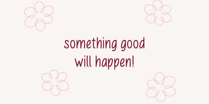 Pink Sky Font Poster 8