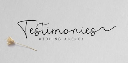 Malgosha Font Poster 3