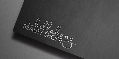 Malgosha Font Poster 7