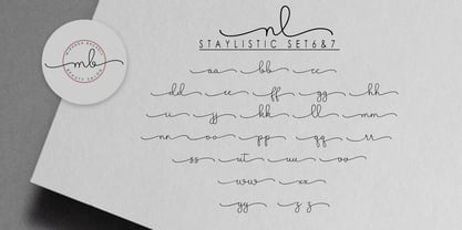 Malgosha Font Poster 14