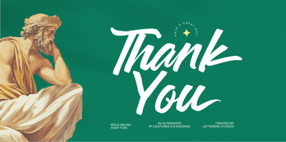 Sattyne Bregast Font Poster 15