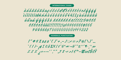 Sattyne Bregast Font Poster 14