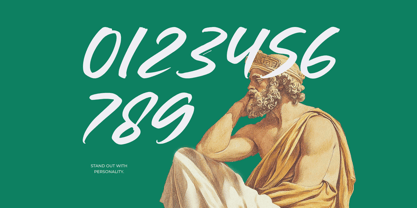 Sattyne Bregast Font Poster 11