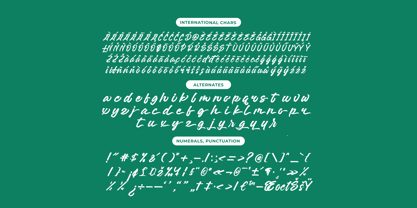 Sattyne Bregast Font Poster 13