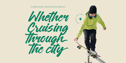 Sattyne Bregast Font Poster 4