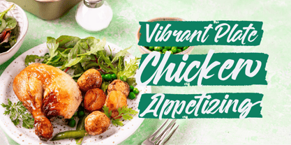 Sattyne Bregast Font Poster 3