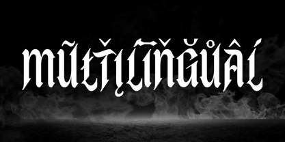 Kuroku Font Poster 4