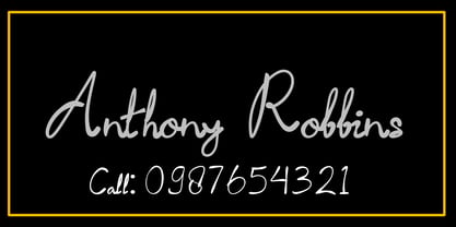 Romesa Font Poster 6