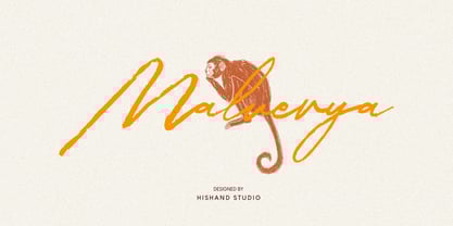 Malverya Font Poster 1