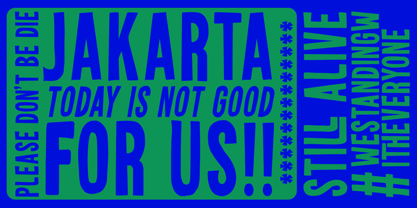 Nova Grid Font Poster 2