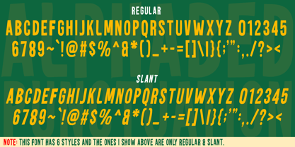 Nova Grid Font Poster 7